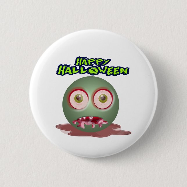 Badge Rond 5 Cm Halloween (Devant)