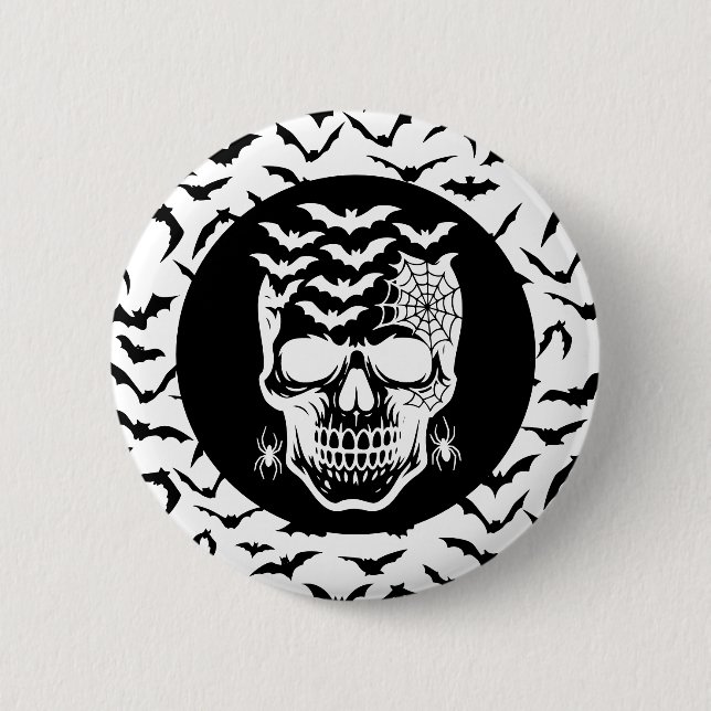 Badge Rond 5 Cm Halloween  (Devant)