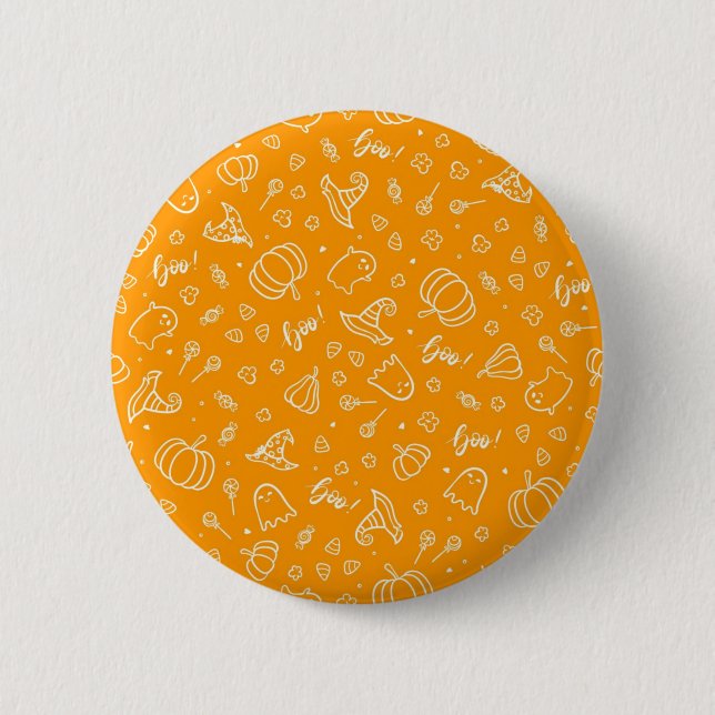 Badge Rond 5 Cm Halloween (Devant)