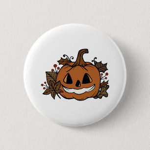Badge Rond 5 Cm Halloween 3
