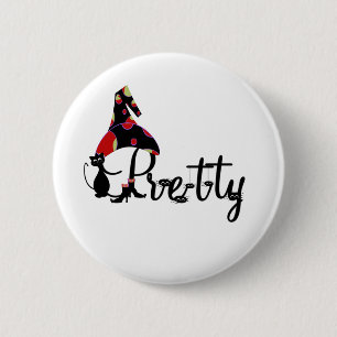 Badge Rond 5 Cm Halloween assez