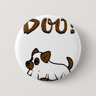 Badge Rond 5 Cm Halloween Boo
