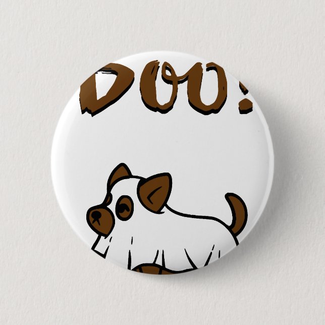 Badge Rond 5 Cm Halloween Boo (Devant)