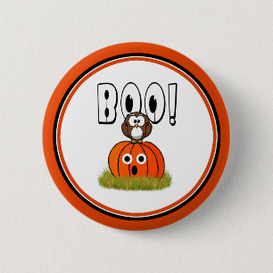Badge Rond 5 Cm Halloween BOO to You, Too!