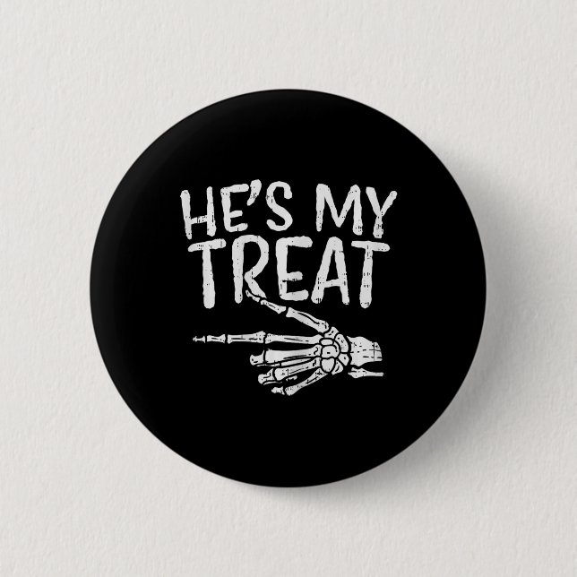 Badge Rond 5 Cm Halloween Co Halloween Co (Devant)