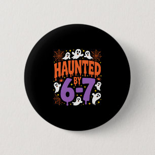 Badge Rond 5 Cm Halloween effrayant 67 Six Sept Meme 1 (5)