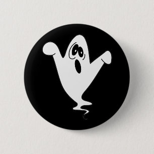 Badge Rond 5 Cm Halloween Fantôme mou Howt