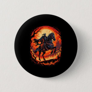 Badge Rond 5 Cm Halloween Halloween Citrouille Sans Tête Pour Homm
