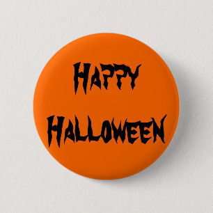 Badge Rond 5 Cm Halloween heureux