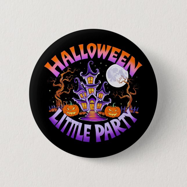 Badge Rond 5 Cm Halloween Little Party (Devant)