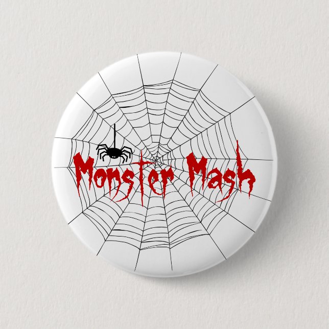 Badge Rond 5 Cm Halloween Monster Mash (Devant)