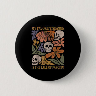 Badge Rond 5 Cm Halloween Rétro Ma Saison Préférée Est La Chute De