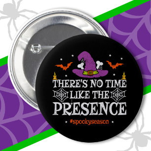 Badge Rond 5 Cm Halloween Spirit Éffrayant sorcière Casquette Funn