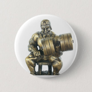 Badge Rond 5 Cm Haltérophilie