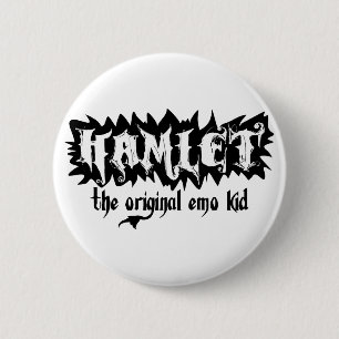 Badge Rond 5 Cm Hamlet - l'enfant original d'Emo