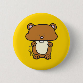 Badge Rond 5 Cm Hamster - bouton