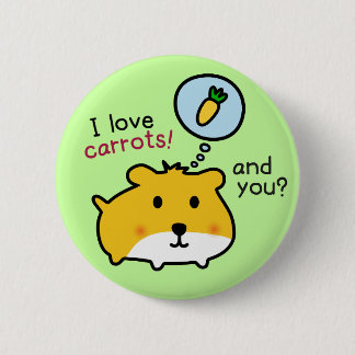 Badge Rond 5 Cm hamster mignon timmy
