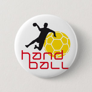 Badge Rond 5 Cm Handball I 3c
