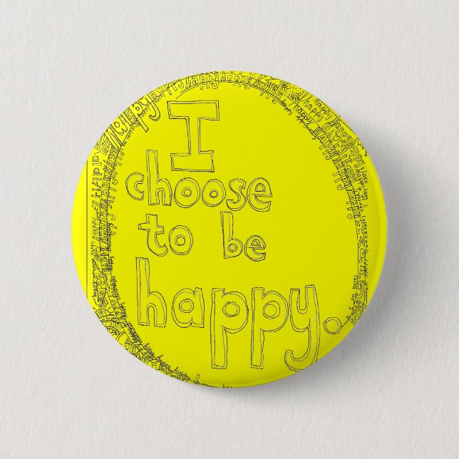 Badge Rond 5 Cm HappyChoice (Devant)