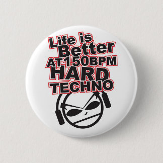 Badge Rond 5 Cm Hard-Techno-gavin-and-randys-music-taste-23744277-