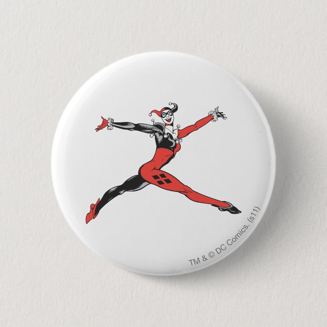 Badge Rond 5 Cm Harley Quinn 3 (Devant)