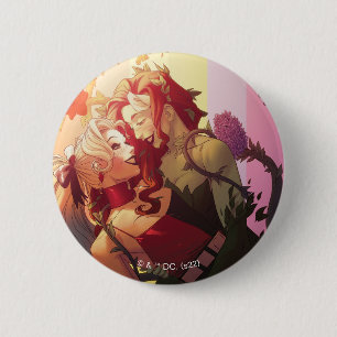 Badge Rond 5 Cm Harley Quinn & Poison Ivy Pride Couverture comique