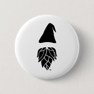 Badge Rond 5 Cm Harold le gnome