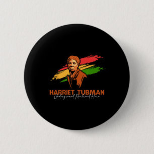 Badge Rond 5 Cm Harriet Tubman Underground Railroad Hero Black Son