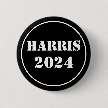 Harris 2024 Bleu Clair et Blanc