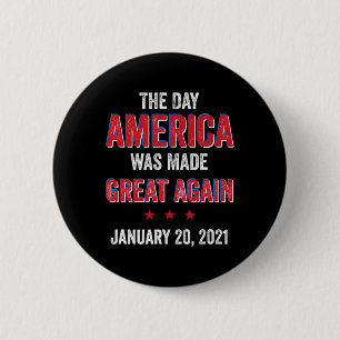 Badge Rond 5 Cm Harris Inauguration Day 2021 America Made Great Ag