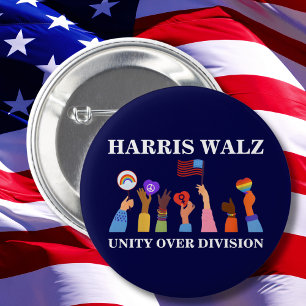 Badge Rond 5 Cm Harris Waltz 2024 Unité sur division