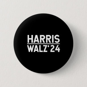Badge Rond 5 Cm Harris-walz-2024 Élections Hommes Femmes Enfants H