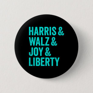Badge Rond 5 Cm Harris Wheimer Joie Liberté - Harris Valse 2024 Ré
