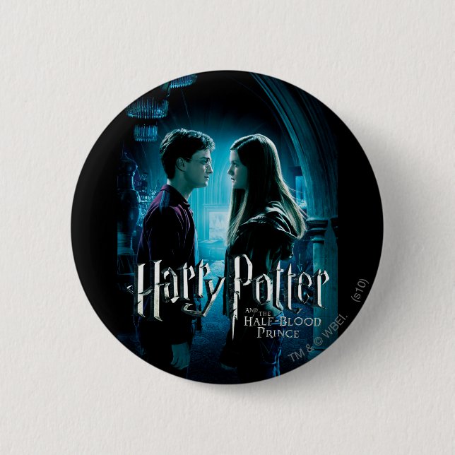 Badge Rond 5 Cm Harry et Ginny 1 (Devant)