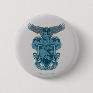 Badge Rond 5 Cm Harry Potter   Crête de Ravenclaw