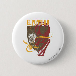 Badge Rond 5 Cm Harry Potter   QUIDDITCH™