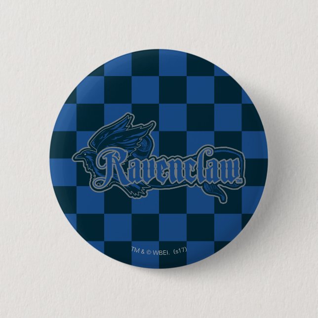 Badge Rond 5 Cm Harry Potter | Ravenclaw Eagle Graphic (Devant)
