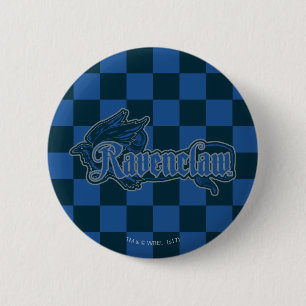 Badge Rond 5 Cm Harry Potter   Ravenclaw Eagle Graphic