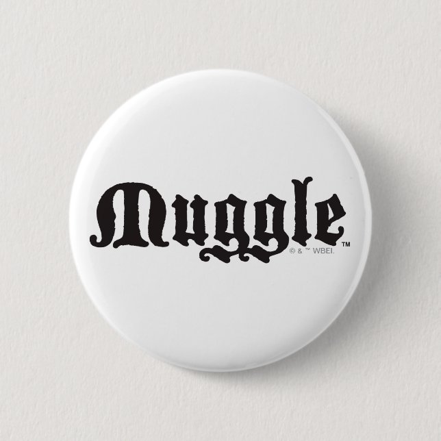 Badge Rond 5 Cm Harry Potter Spell | Muter (Devant)