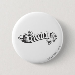 Badge Rond 5 Cm Harry Potter Spell   Oblivier