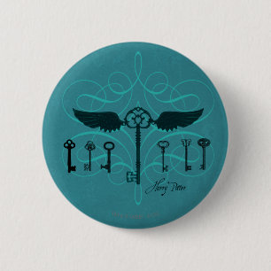 Badge Rond 5 Cm Harry Potter Spell   Touches volantes