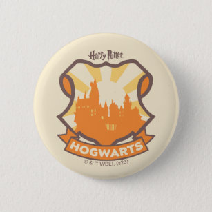 Badge Rond 5 Cm HARRY POTTER™   Summer Magic HOGWARTS™ Crest