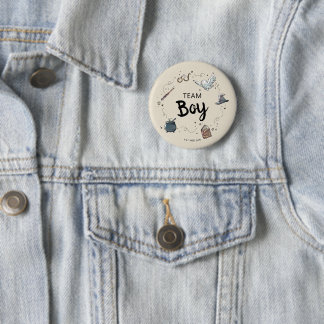 Badge Rond 5 Cm HARRY POTTER™ Team Boy