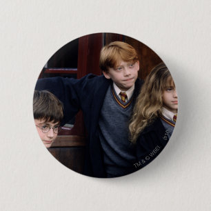 Badge Rond 5 Cm Harry, Ron et Hermione