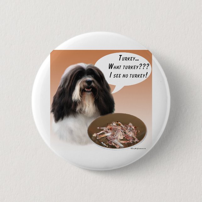 Badge Rond 5 Cm Havanais Turquie (Devant)