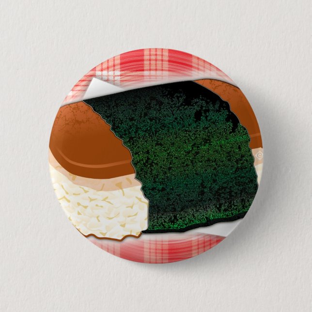 Badge Rond 5 Cm Hawaiian Musubi (Devant)