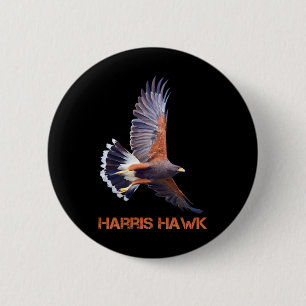 Badge Rond 5 Cm Hawk Kamala Harris, Président