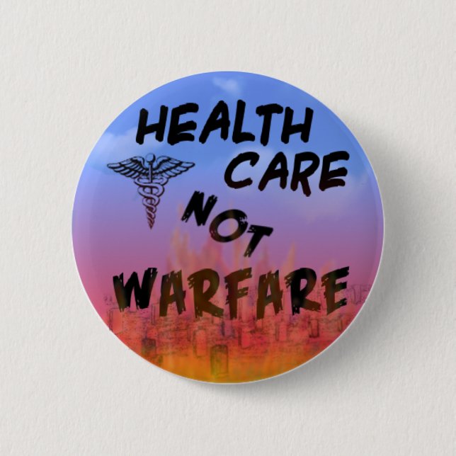 Badge Rond 5 Cm healthcarebutton (Devant)