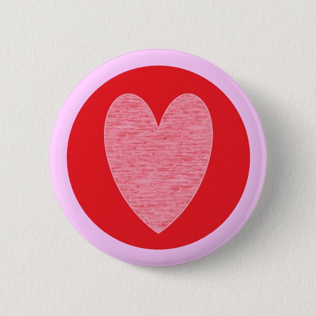 Badge Rond 5 Cm Heart 3 (Devant)
