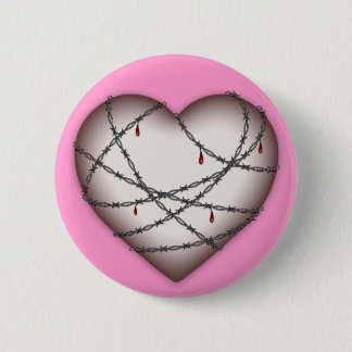 Badge Rond 5 Cm HeartAttack2 (personnaliser t !)